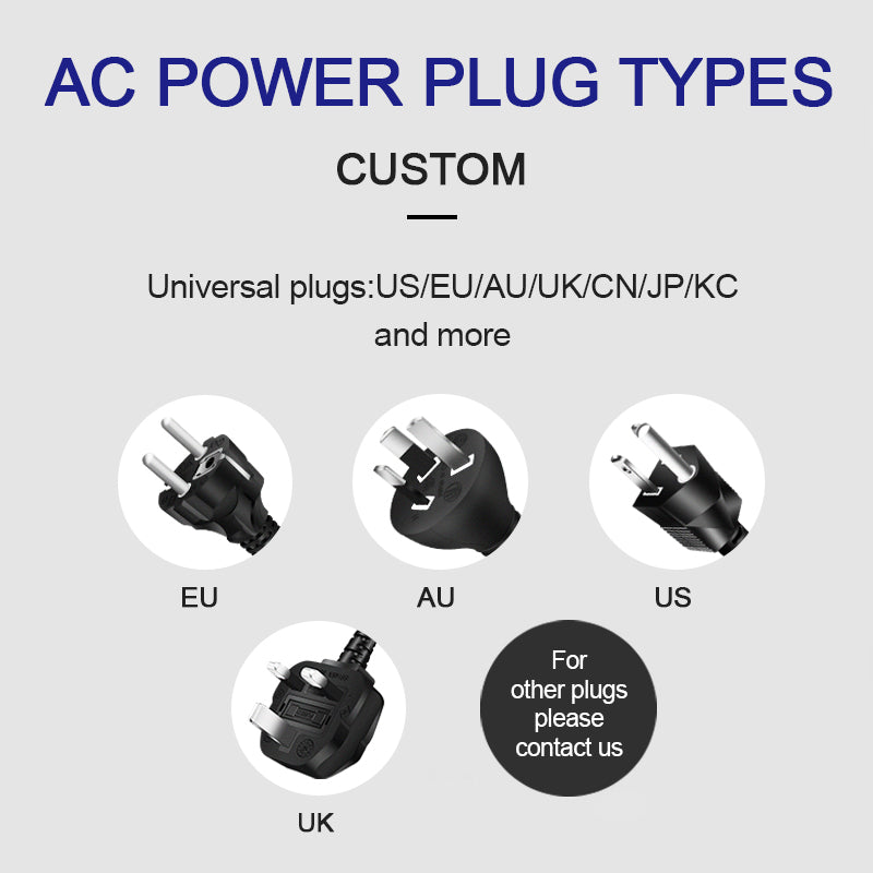Replacement AC DC 65W Adapter 18.5V 3.5A 7.4*5.0mm Laptop Charger for hp