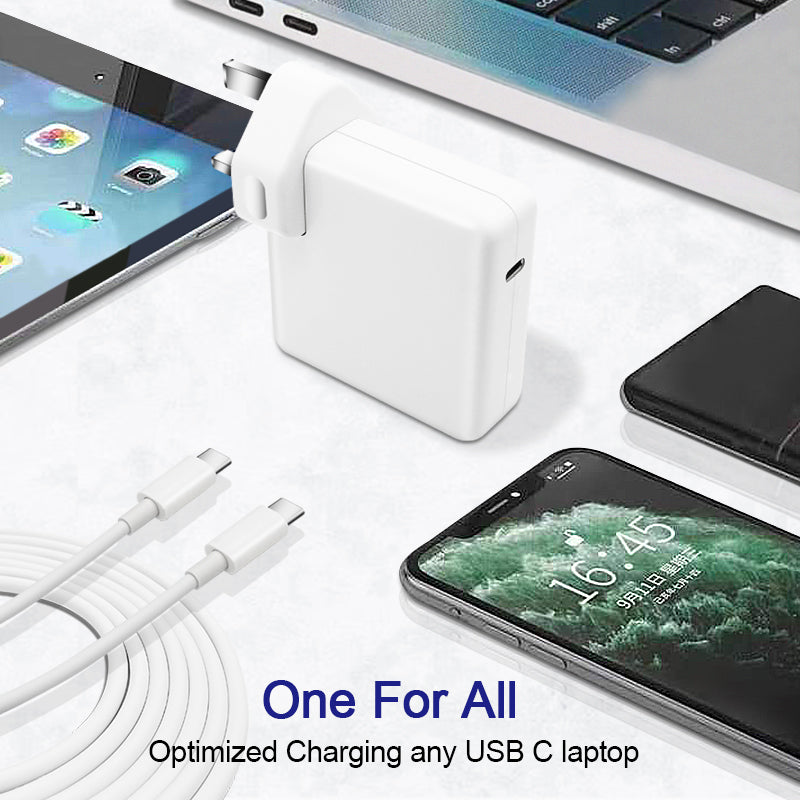 96W USB-C Laptop Power Adapter 20.5V 4.7A – PD 3.0 for MacBook Pro / ThinkPad / XPS