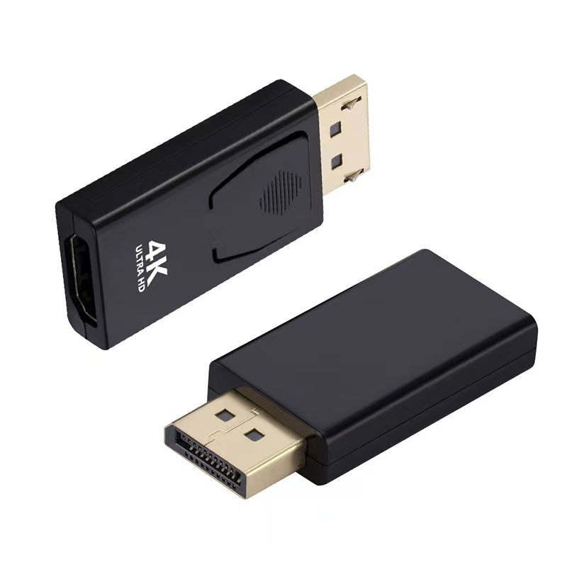 DP to HDMI Adapter – 4K@30Hz, Uni-Directional, Plug & Play